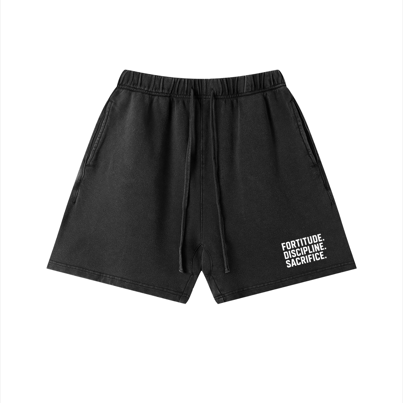 Inspirational Vintage Wash Cotton Shorts