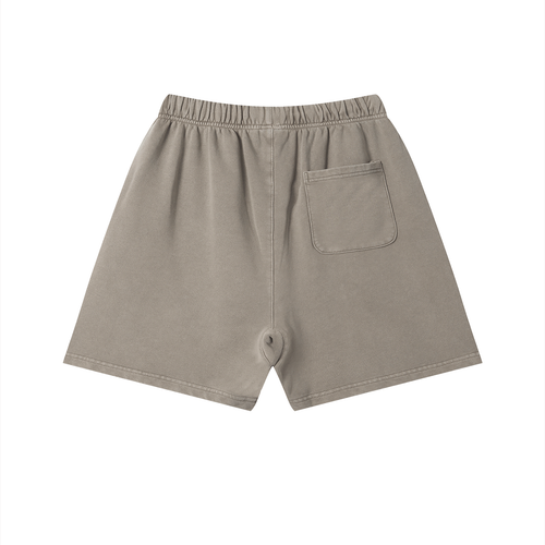 Inspirational Vintage Wash Cotton Shorts